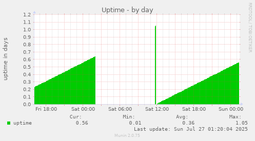 daily graph